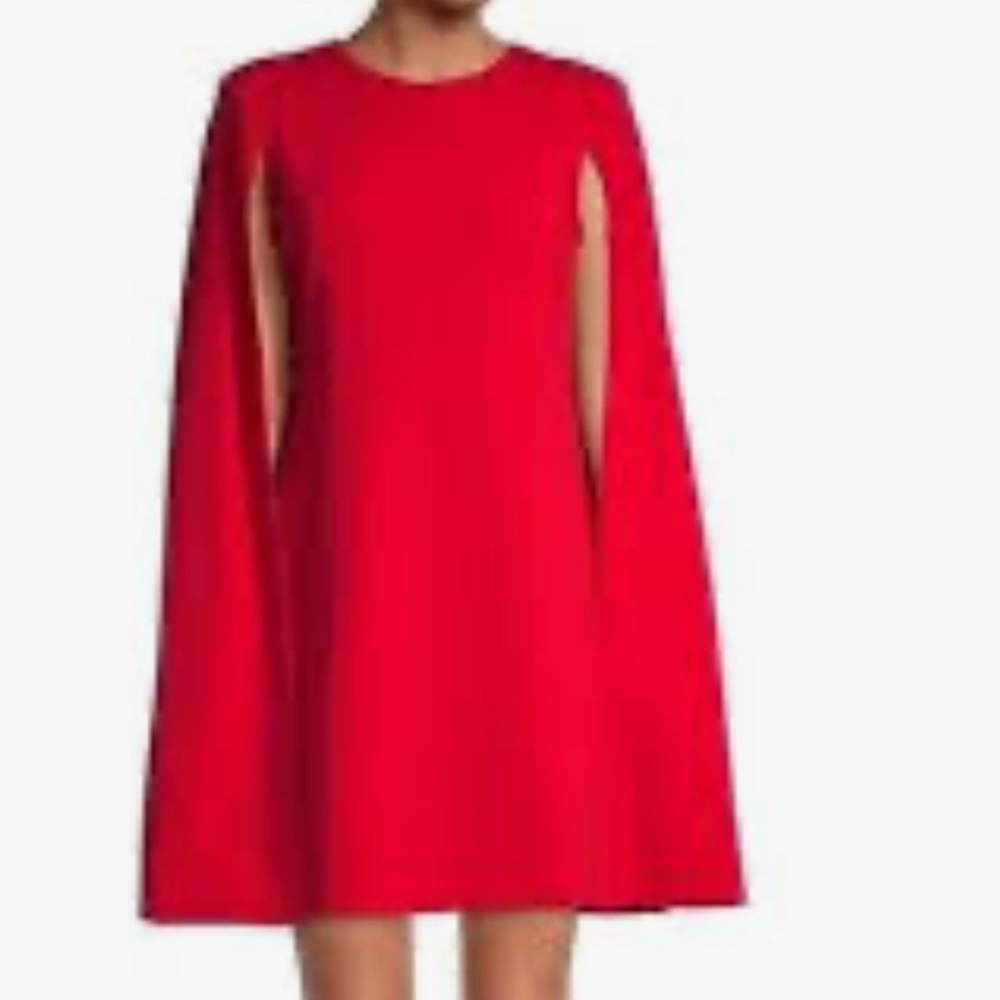 Calvin Klein cape dress